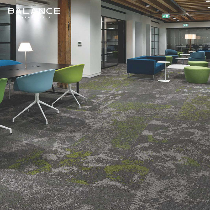 Medium Pile Colorpoint Soundproof Wasbaar Vierkante Kantoor Ruimte Commerciële tapijttegels