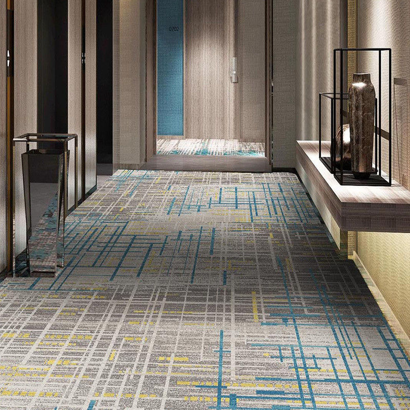 Hotel Home Office Hallway Prayer Anti-Slip Nylon Printed Carpet met Loop Pile Design