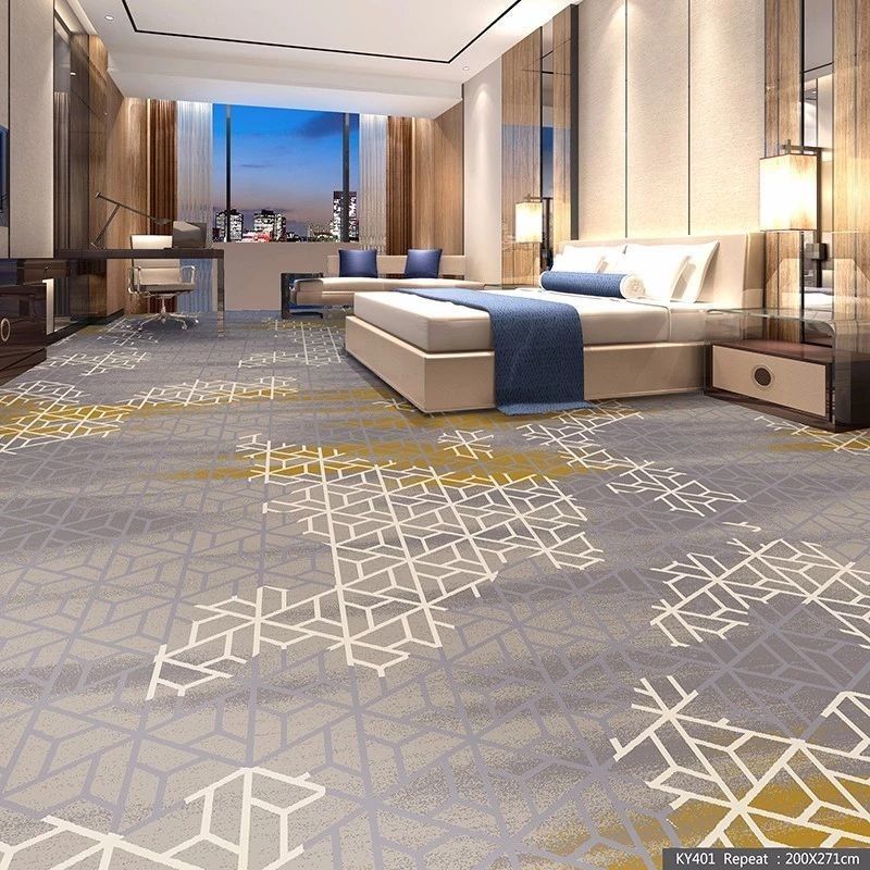 Luxe 5 sterren hotel lobby gang gang Axminster tapijt met 7 mm stapelhoogte