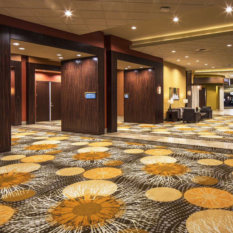 Op maat gemaakte kleur Luxe Wol Wand tot Wand Axminster tapijt voor 5-sterren Alfombras Hotel
