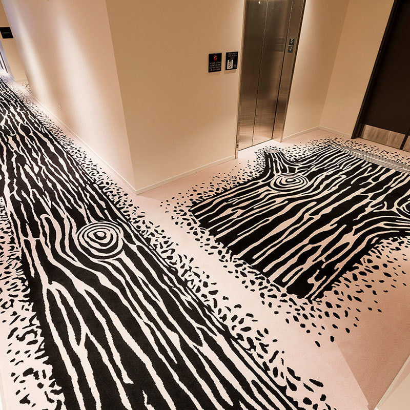 Luxe bloemenpatroon Casino tapijt AX-CC-serie voor moderne woonkamer