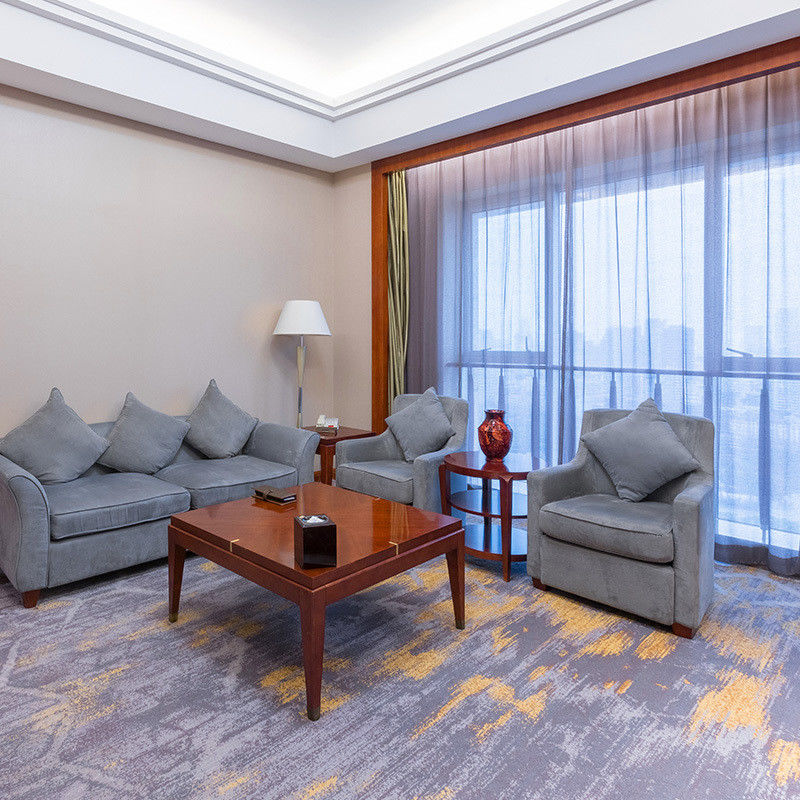 Tufted Luxury Modern Wall-to-Wall Carpet voor Hotelkamer Branddicht Bedrukte Salon Carpet