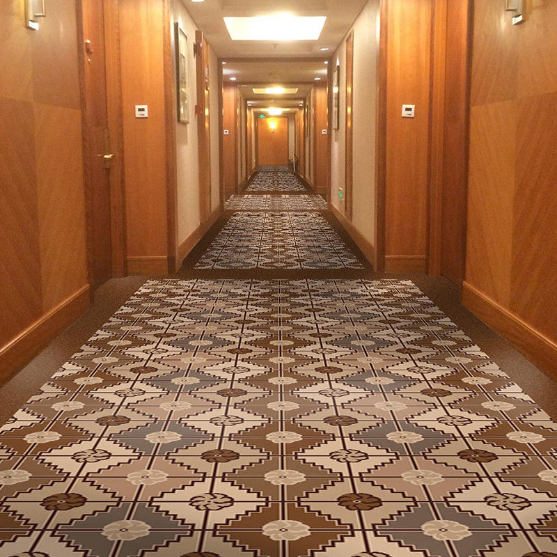 Machine Made Broadloom Carpet voor op maat gemaakte muur-tot-muurbedekking in luxe hotels