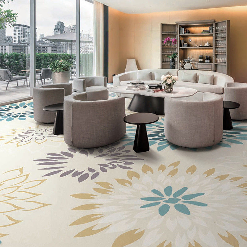 Custom 5 Star Hotel Banquet Hall tapijt en tapijt voor commerciële plaats rechthoekige vloer