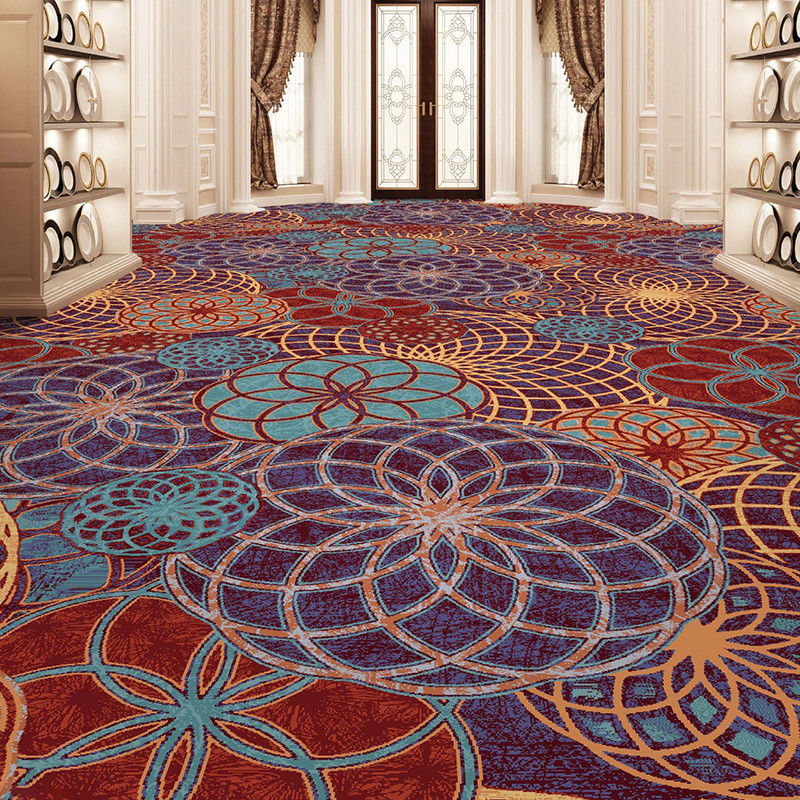 Rectangle Luxury Hotel Carpet Roll voor 5-sterren hotelkamer geluiddichte Runner Carpets