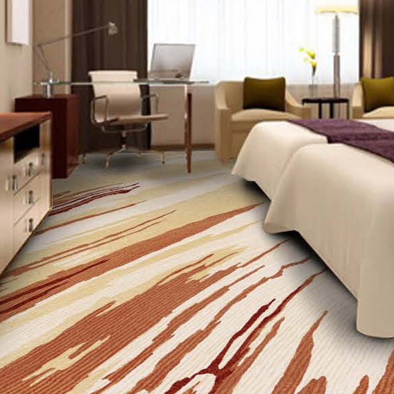 Gepersonaliseerd 80% wol 20% nylon gekust hotel gang tapijt voor moderne design te koop